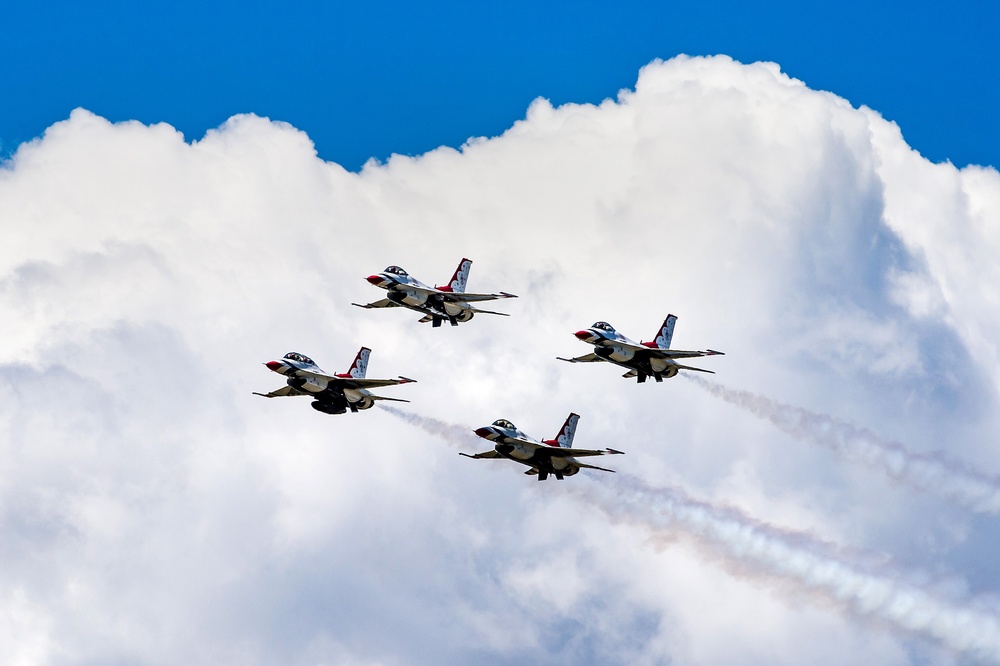 Thunderbirds Graduation Air Show U.S. Air Force Academy