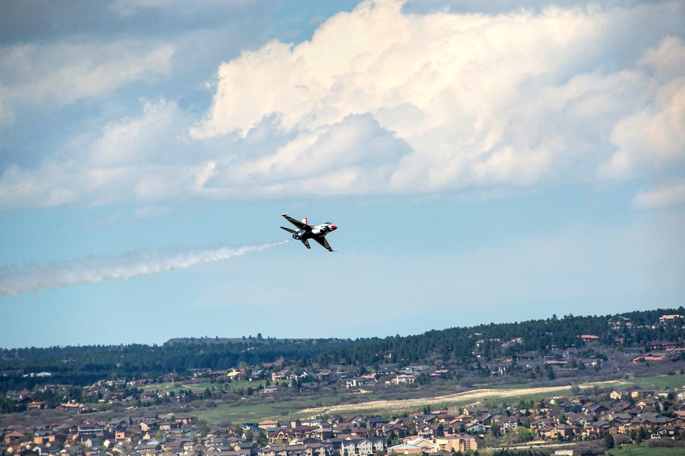 Thunderbirds Graduation Air Show U.S. Air Force Academy