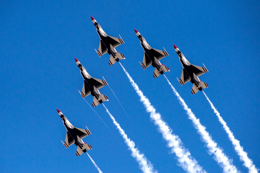 Thunderbirds Graduation Air Show U.S. Air Force Academy