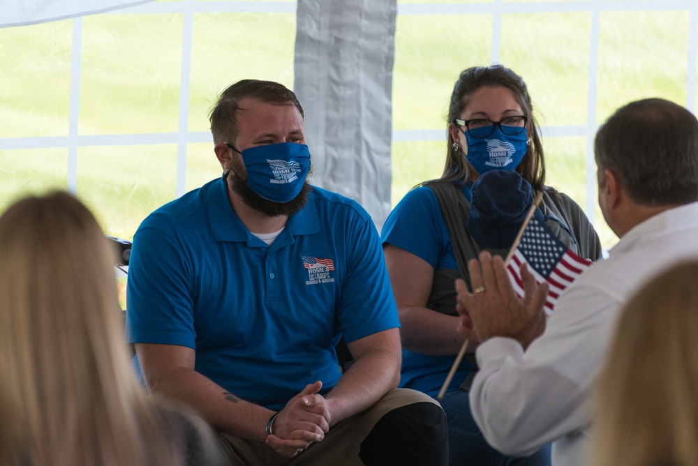 Homes for Our Troops Kicks Off House Construction for Afghanistan Vet