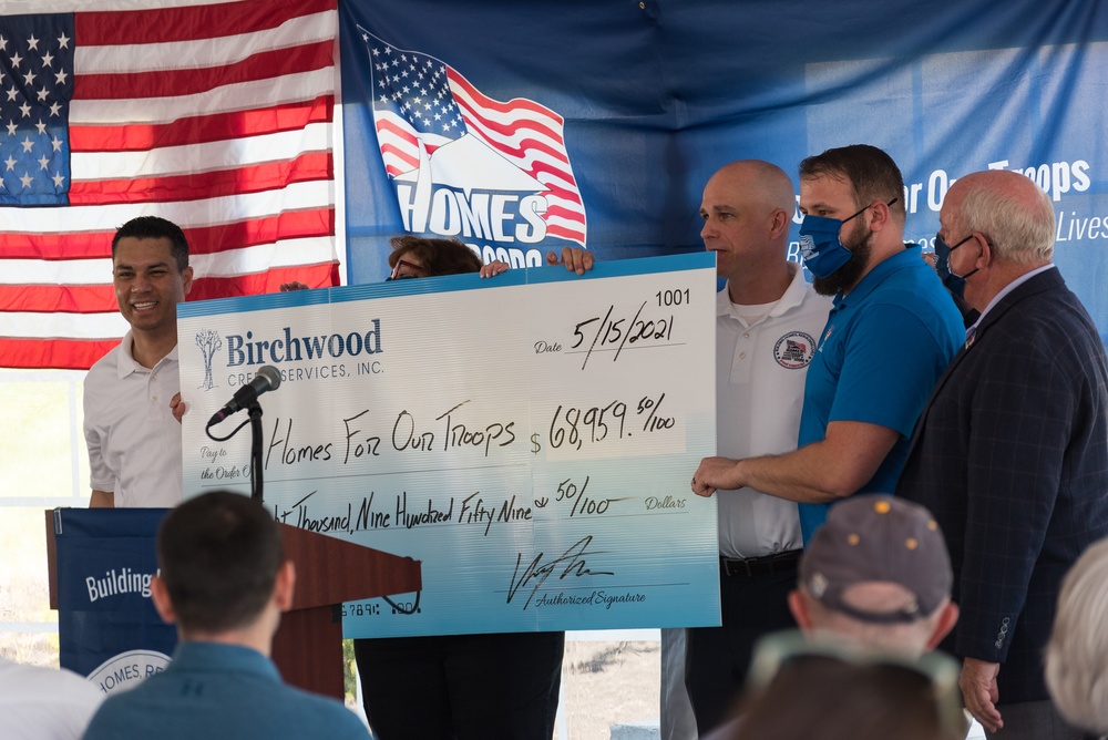 Homes for Our Troops Kicks Off House Construction for Afghanistan Vet