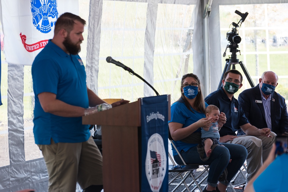Homes for Our Troops Kicks Off House Construction for Afghanistan Vet