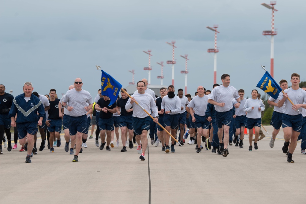 Raising morale on the runway