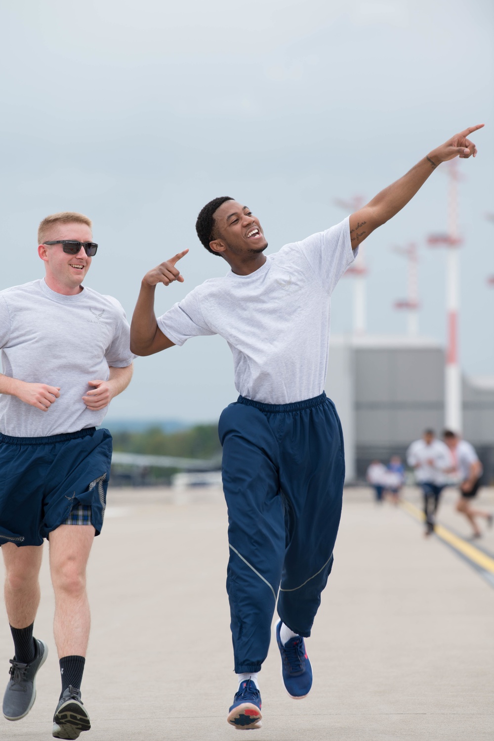 Raising morale on the runway