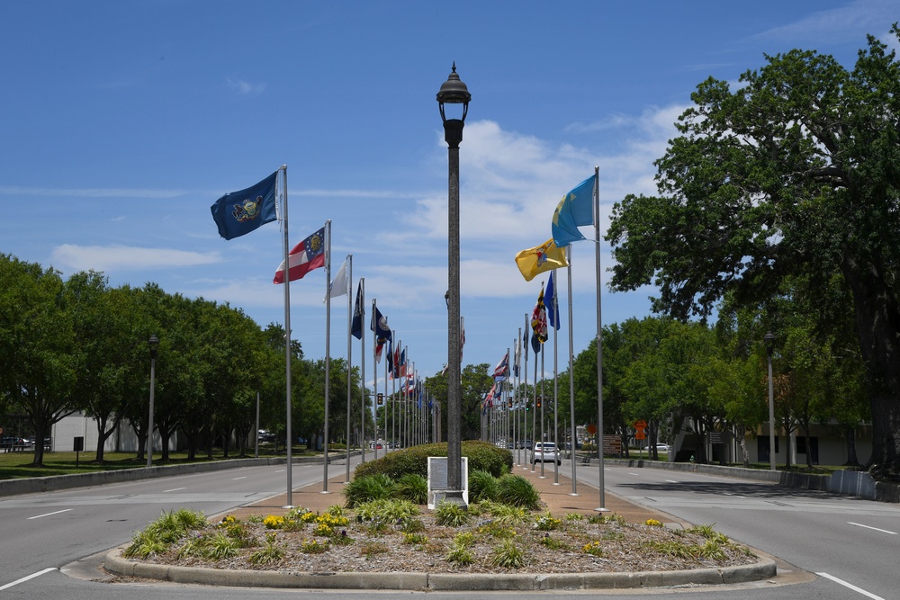 The Boulevard of Flags