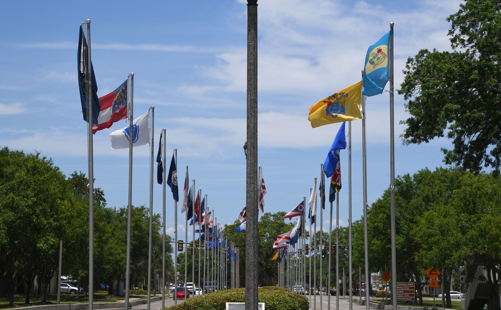 The Boulevard of Flags