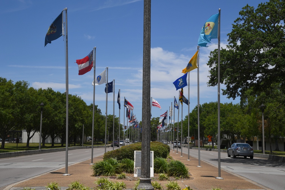 The Boulevard of Flags