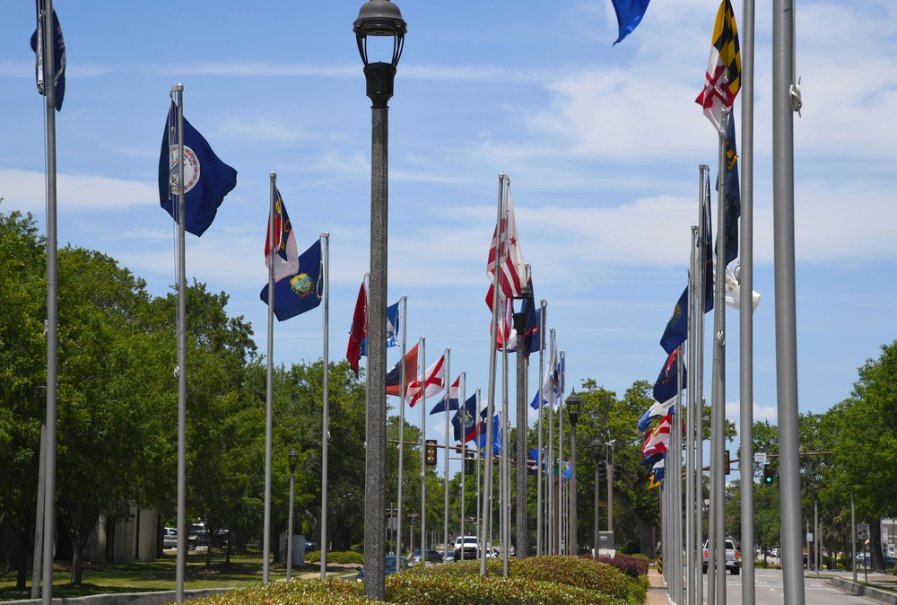 The Boulevard of Flags