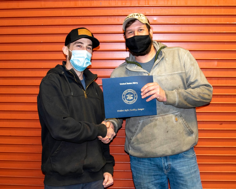 Trident Refit Facility Bangor Employees Recognized