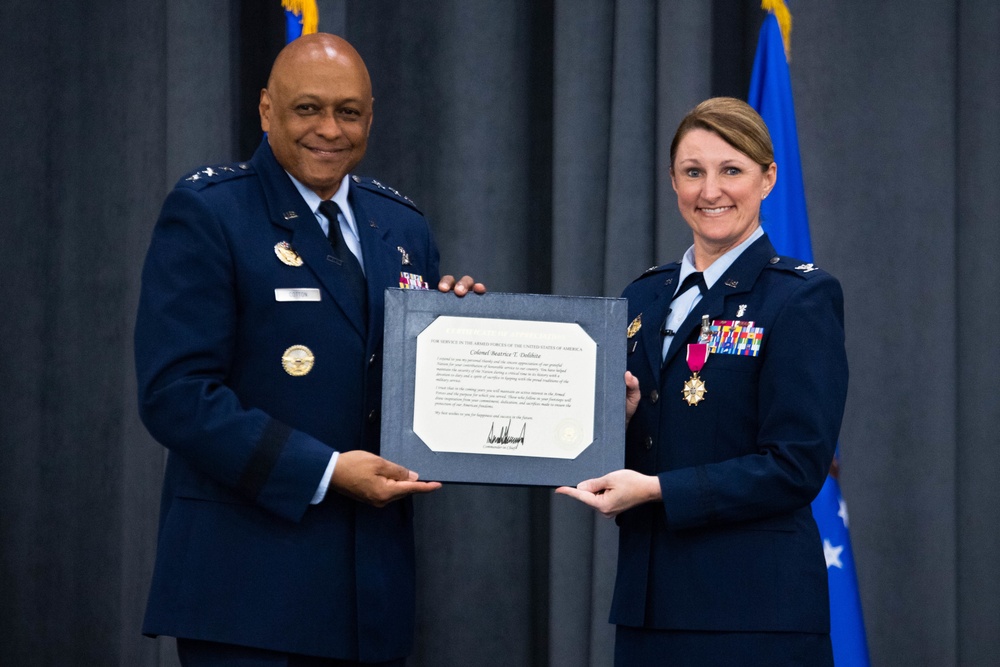 Col. Dolihite retirement ceremony