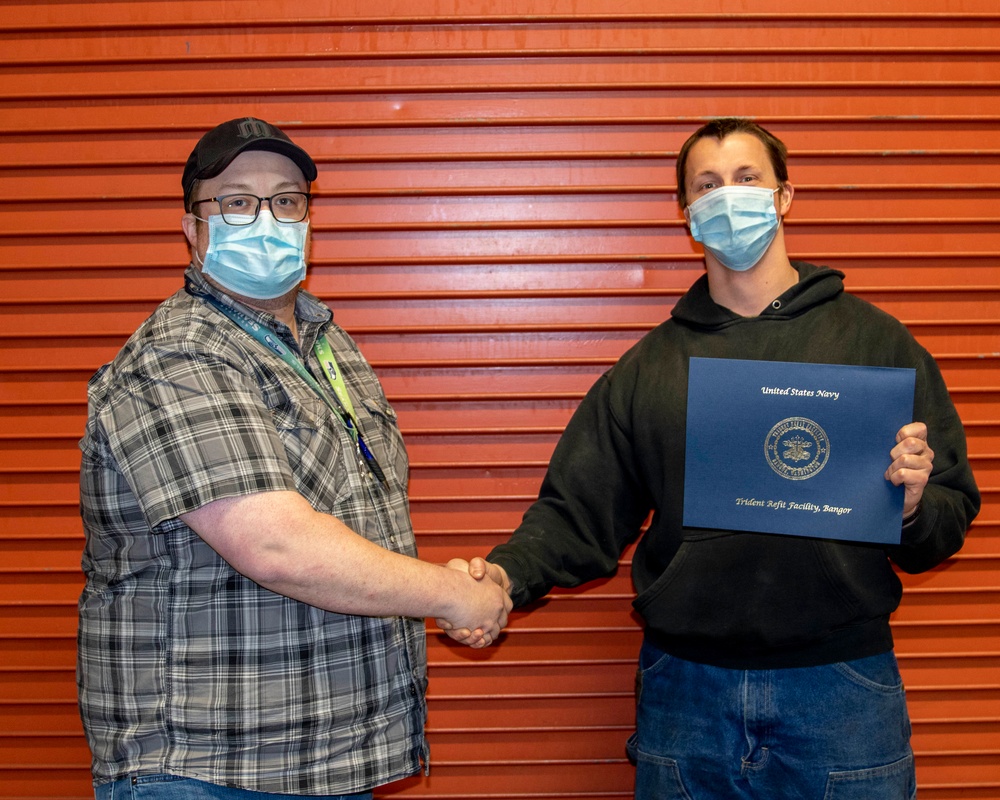 Trident Refit Facility Bangor Employees Recognized