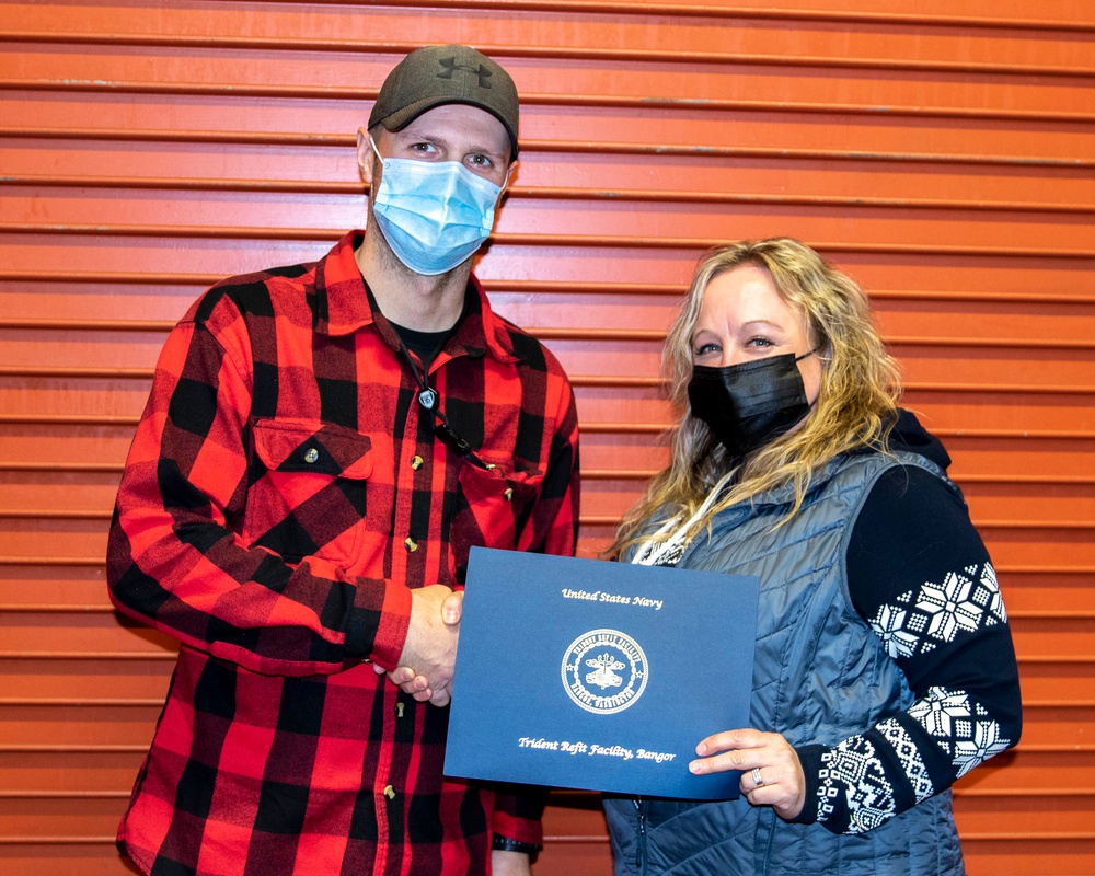 Trident Refit Facility Bangor Employees Recognized