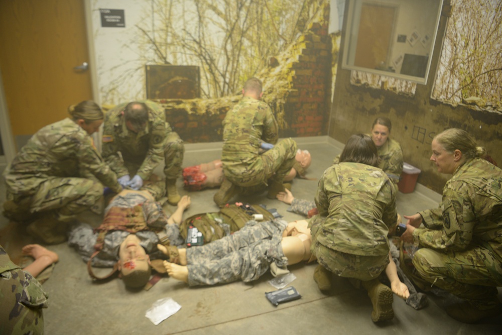 HHC 1-376th Aviation trains at Camp Ripley's MYSTC