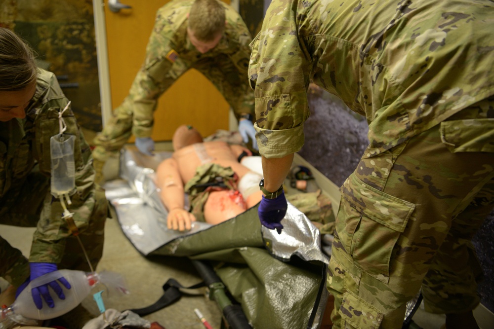 HHC 1-376th Aviation trains at Camp Ripley's MYSTC