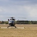 1-376th Aviation Lands a Lakota Helicopter at Local Hospital