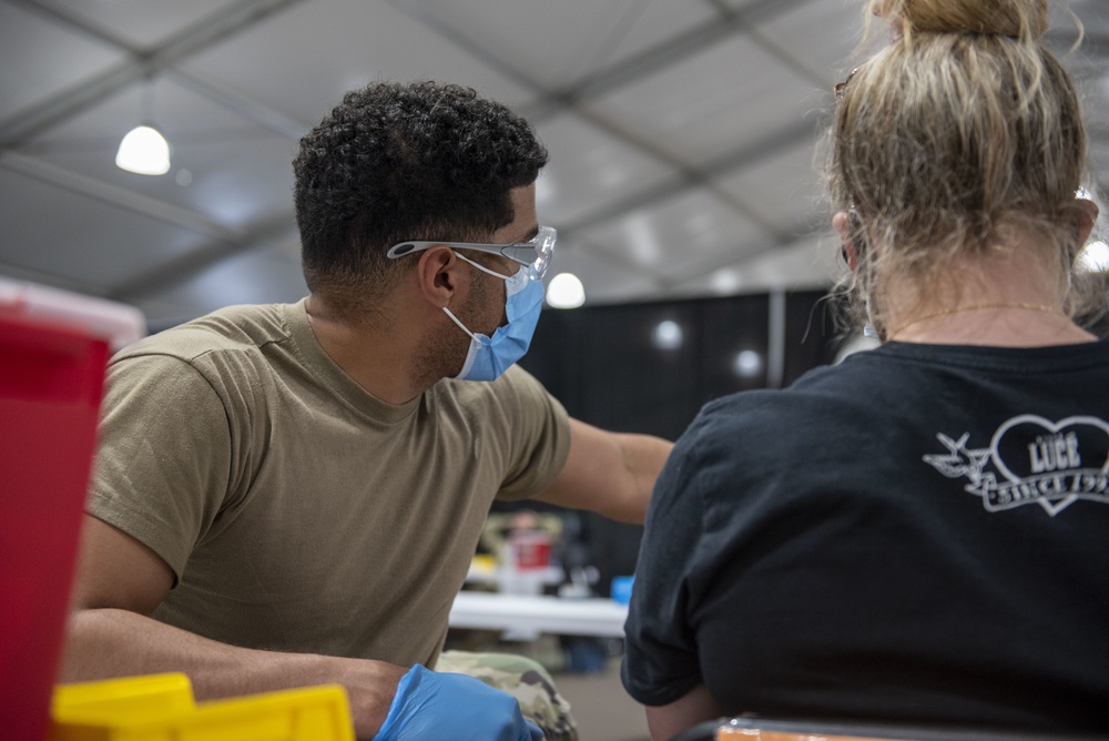 Vaccinations continue at St. Paul CVC