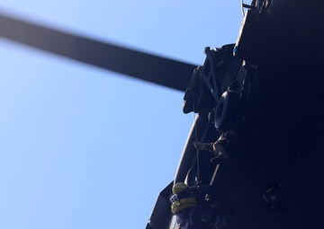 NC Guard and First Responders Helicopter Aquatic Rescue Team Training in Weldon North Carolina