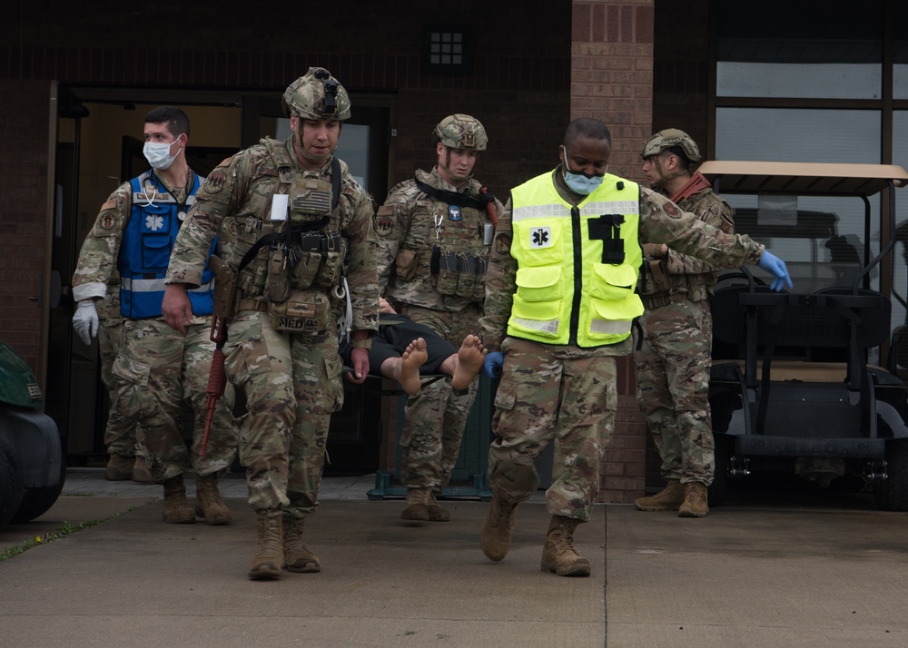 Team Whiteman tests first responders with active shooter exercise