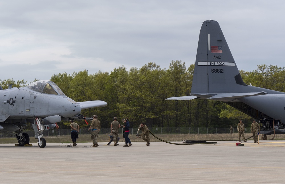 Mobility Guardian 2021: Contingency Location Team showcases Agile Combat Employment capabilities