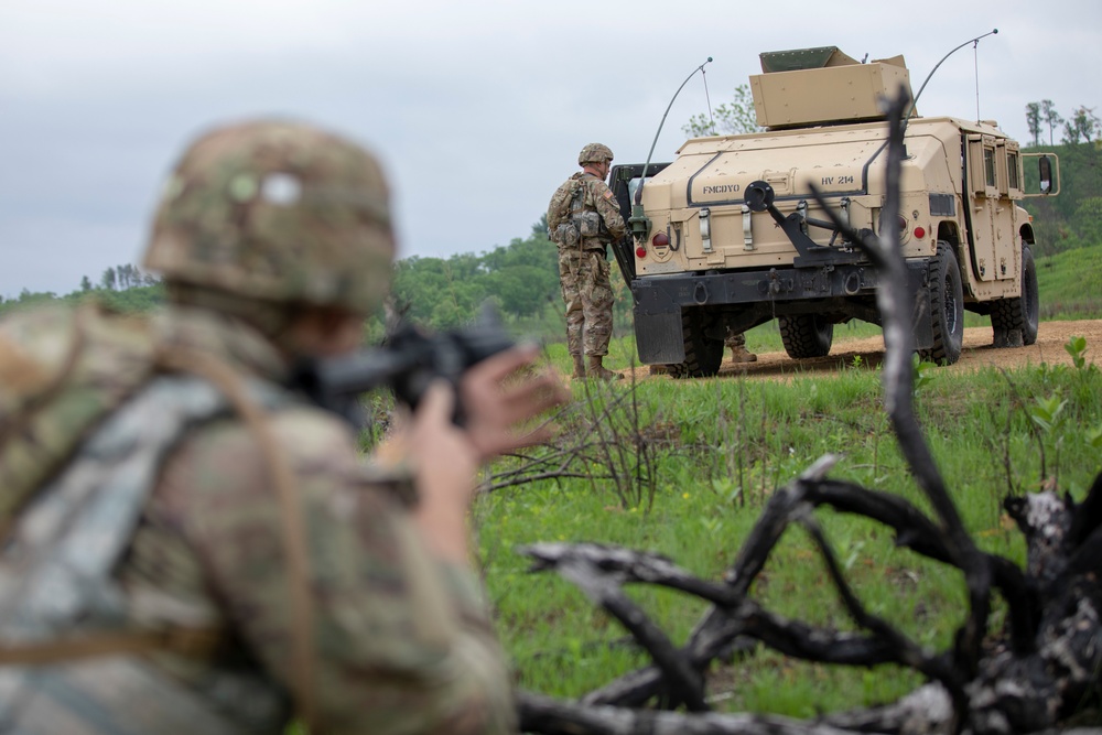 2021 U.S. Army Reserve Best Warrior Competition - Squad Attack Lane