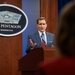 Pentagon Press Secretary John F. Kirby briefs the press