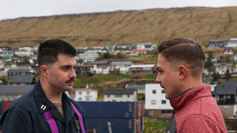 A Ceremony to Remember – USS Ross Sailor Reaffirms his Baptism in the Faroe Islands