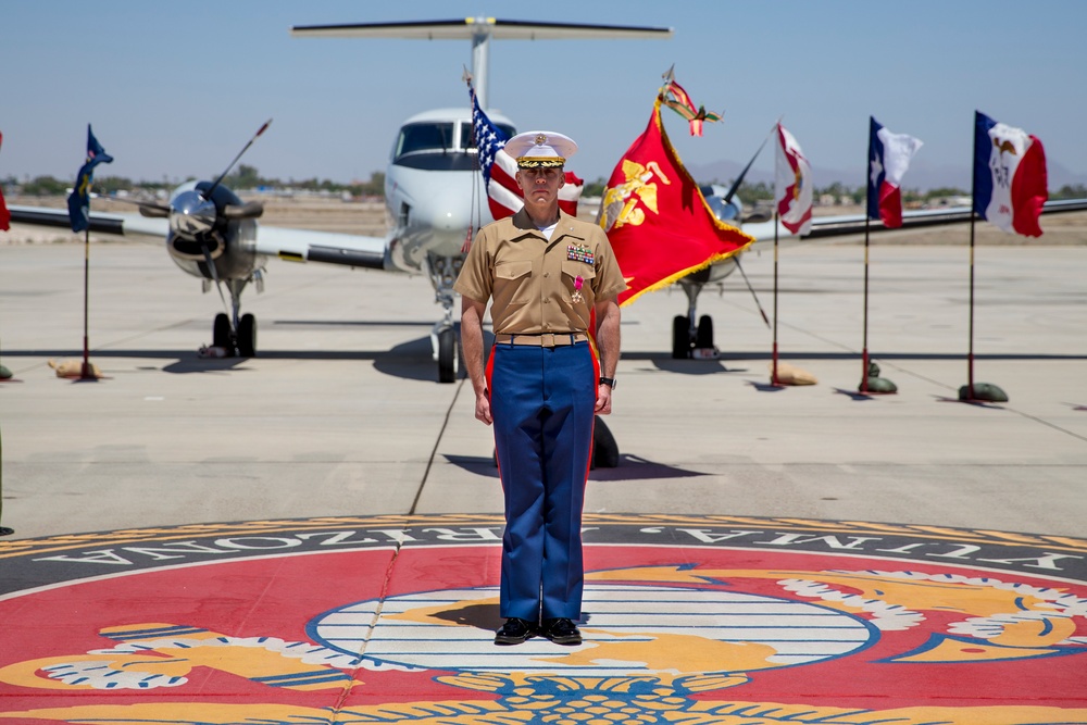 LtCol Olgierd J. Weiss III Retires from MCAS Yuma