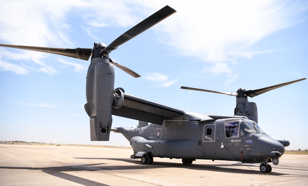 Final CV-22 at Cannon AFB