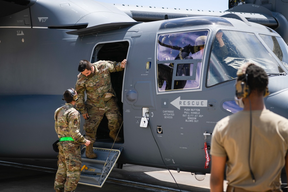 Final CV-22 at Cannon AFB