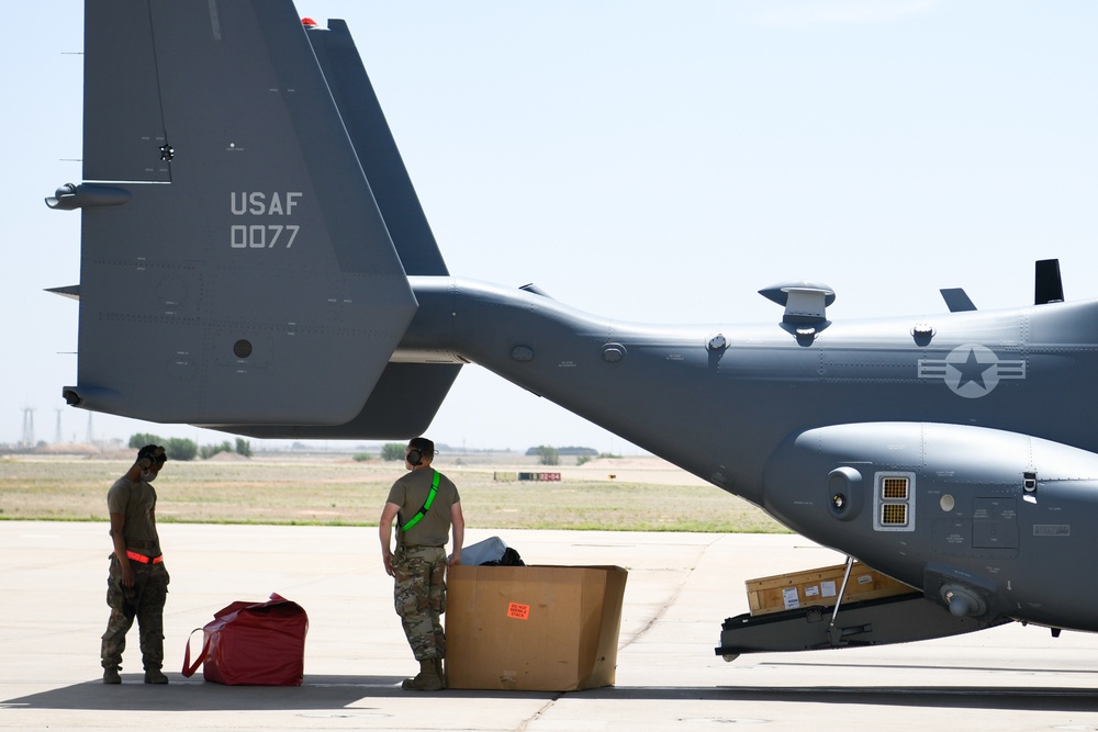 Final CV-22 at Cannon AFB