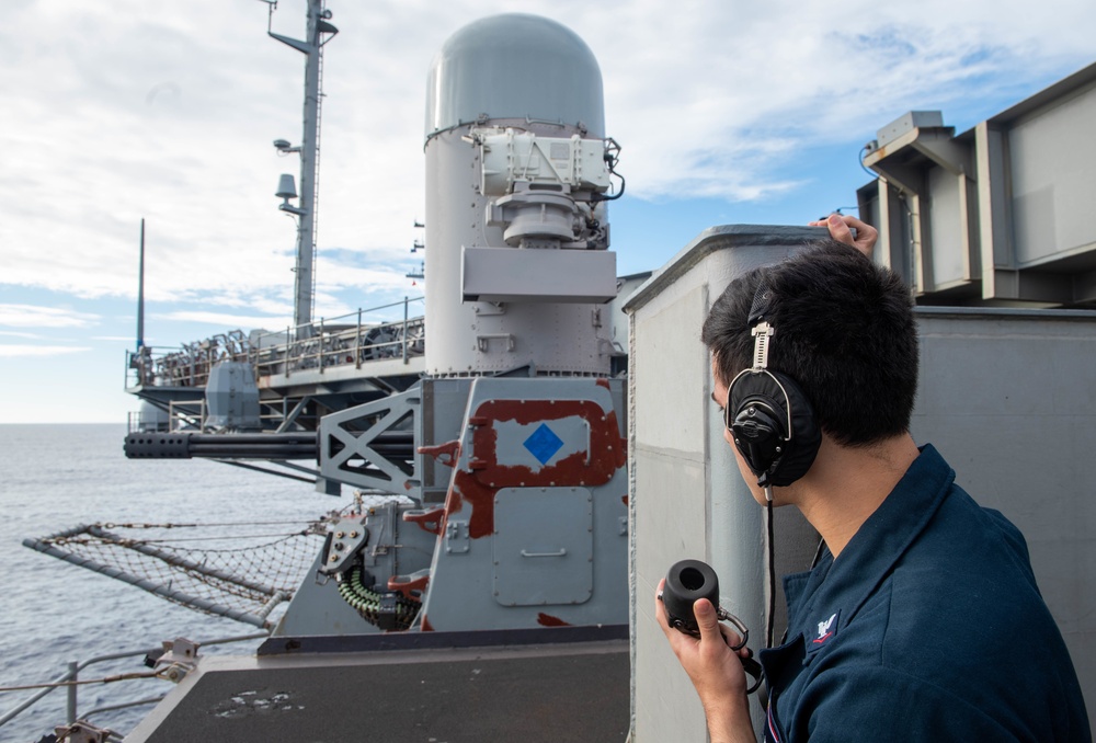 USS Ronald Reagan (CVN 76) MK15 Phalanx Close-in Weapons System Live-Fire Exercise