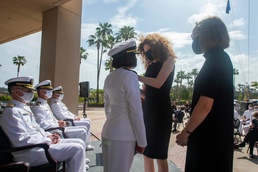 Capt. Kim Davis Takes Command of NMRTC San Diego