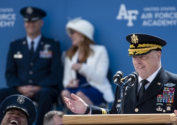 ‘Don’t wait to be bold’: U.S.’s top military officer gives keynote speech at Academy’s 2021 graduation ceremony