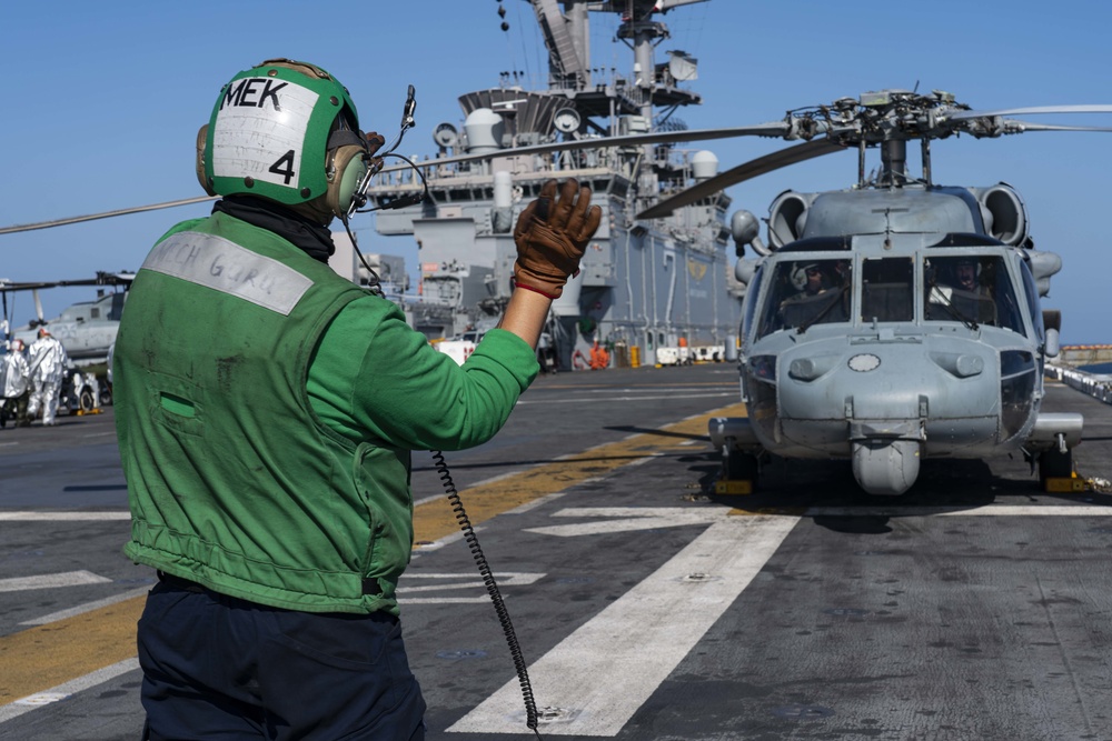 USS Essex Underway Operations