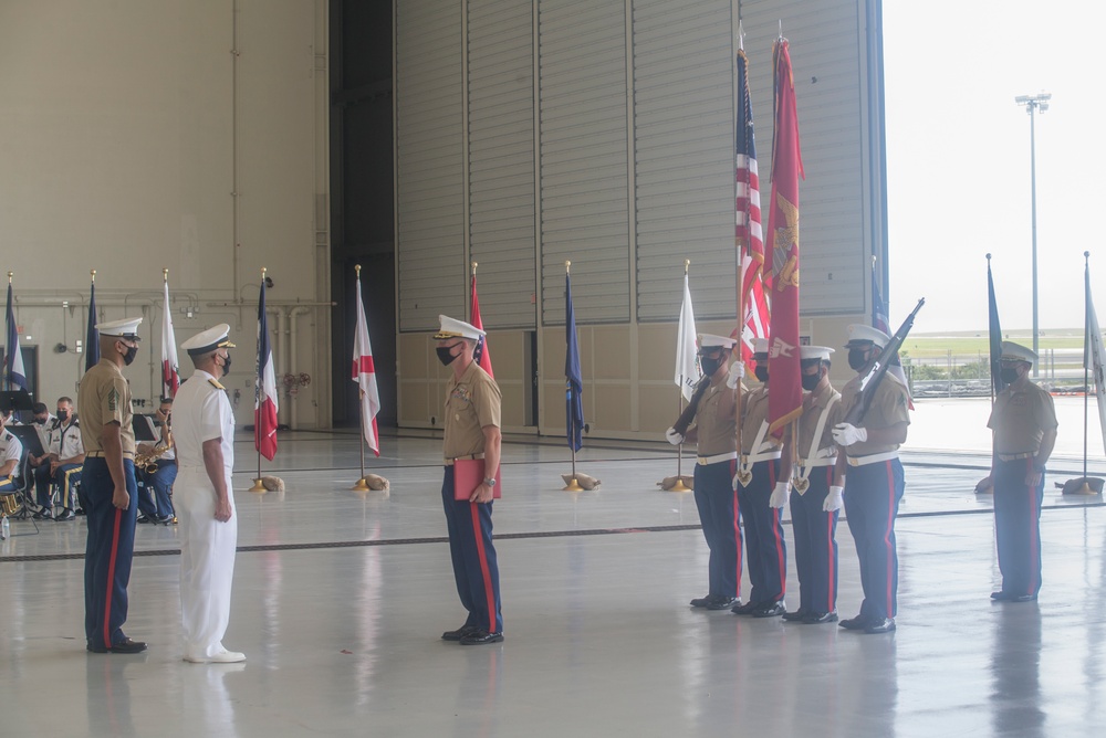 MCB Camp Blaz Change of Command Ceremony