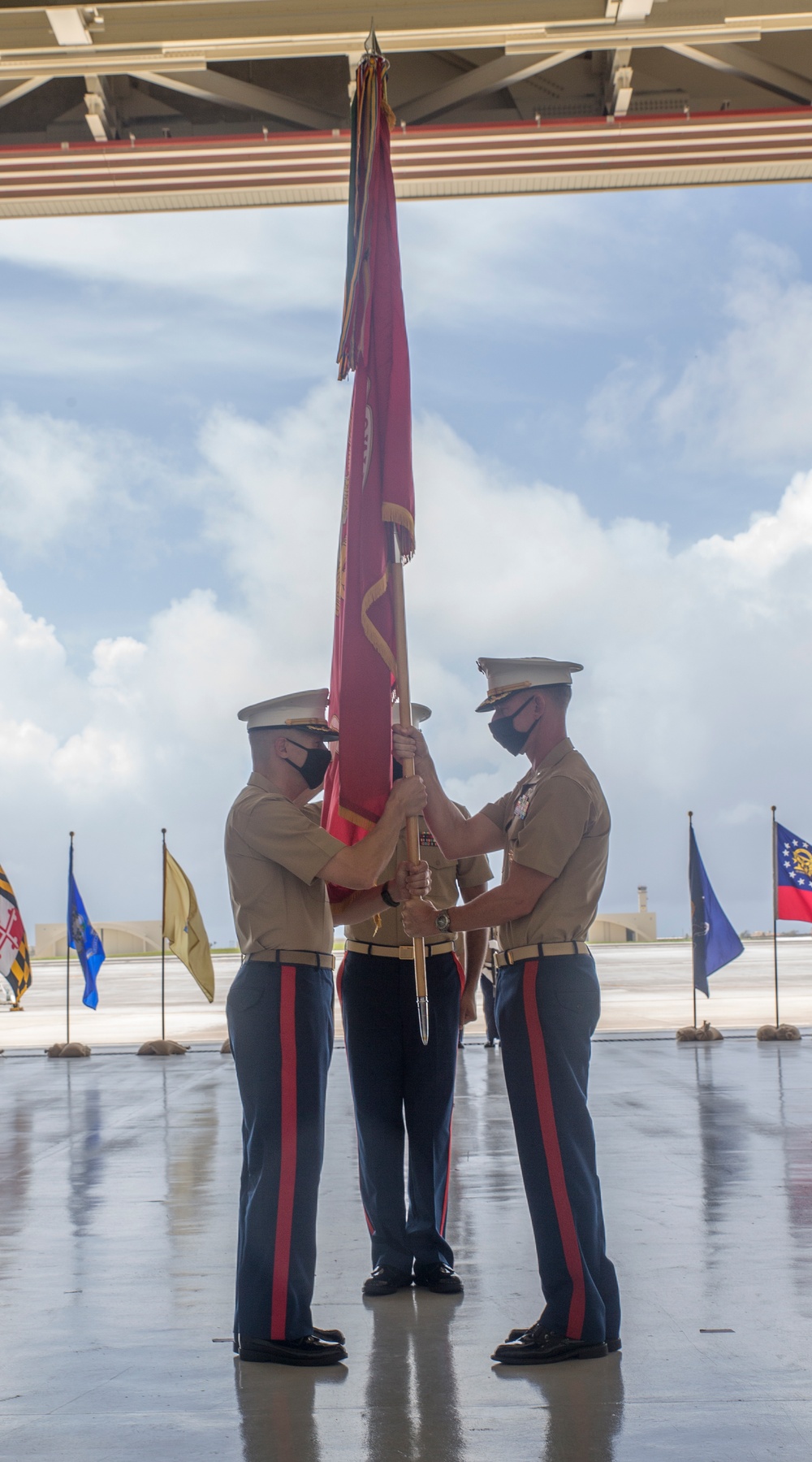 MCB Camp Blaz Change of Command Ceremony