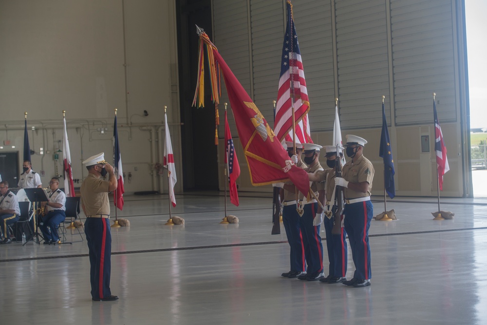 MCB Camp Blaz Change of Command Ceremony