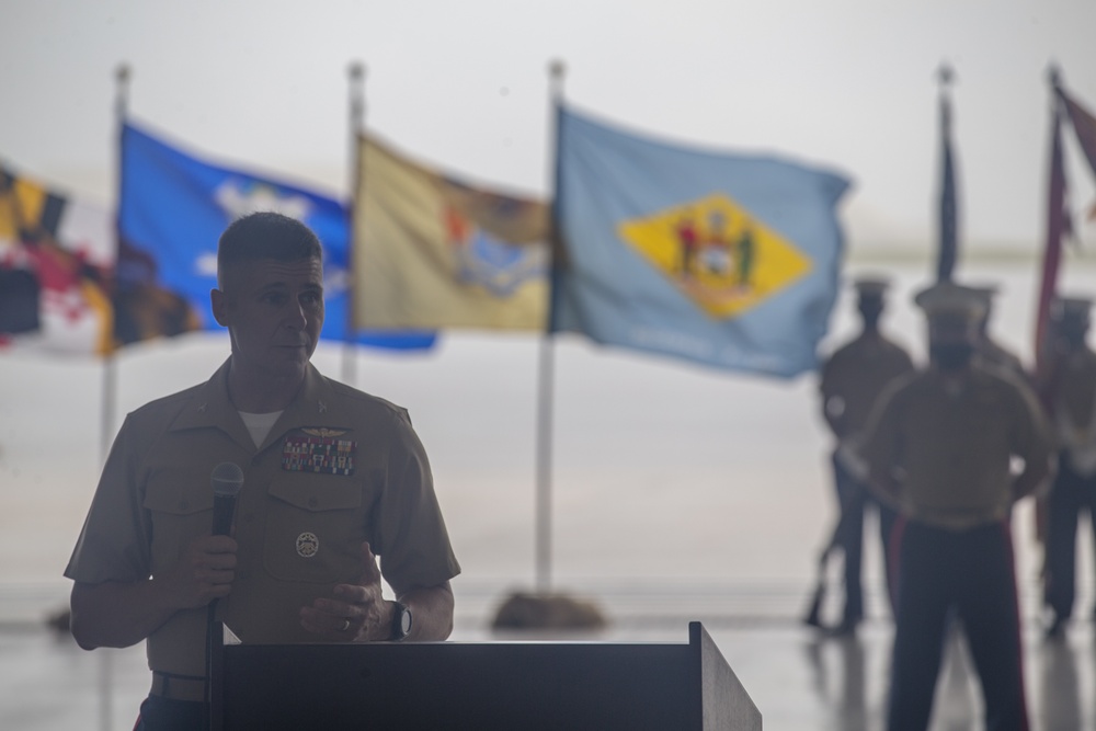 MCB Camp Blaz Change of Command Ceremony