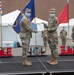 U.S. Air Force conducts end of mission ceremony at Indiana community vaccination center