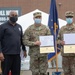 U.S. Air Force conducts end of mission ceremony at Indiana community vaccination center