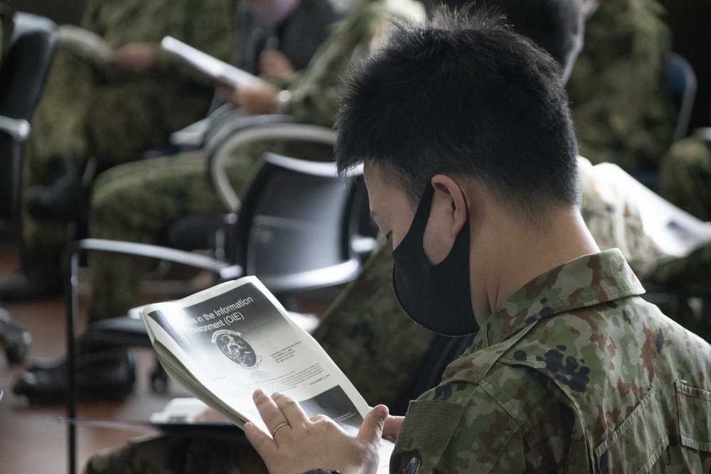 U.S. Marines, JGSDF, examine themes for adapting and advancing war fighting concepts at bilateral EABO Symposium