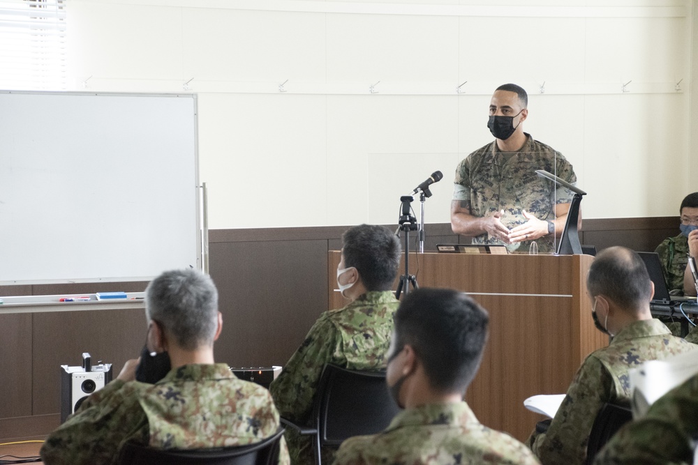 U.S. Marines, JGSDF, examine themes for adapting and advancing war fighting concepts at bilateral EABO Symposium