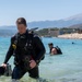 U.S. Navy and Air Force SOF perform joint dive training