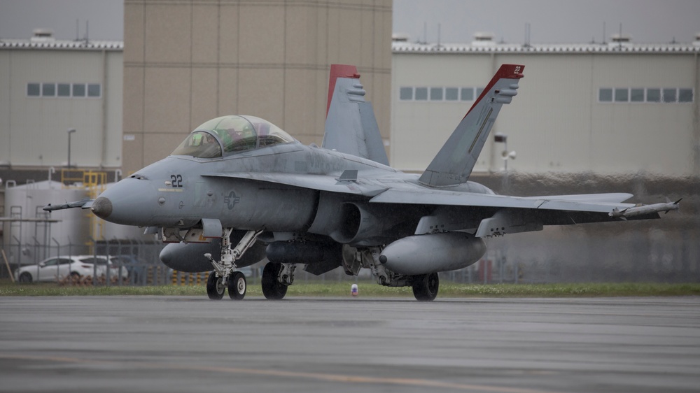 5th ANGLICO: Close Air Support training on MCAS Iwakuni