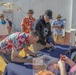 U.S. Soldiers Participate in a Hawaiian Luau