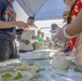 U.S. Soldiers Participate in a Hawaiian Luau