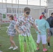 U.S. Soldiers Participate in a Hawaiian Luau