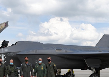 Italian F-35s train at Aviano, strengthening partnerships