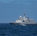 Standing NATO Maritime Group One (SNMG1) ship FS Normandie conducts manoeuvres off the coast of Portugal