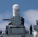 The Combat Systems Engineering Department of Standing NATO Maritime Group One Flagship HMCS Halifax conducts Close-In Weapons System pre-fire checks and ammunition loading